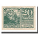 Biljet, Oostenrijk, Hinterstoder, 20 Heller, Texte, 1920, 1920-12-31, SUP