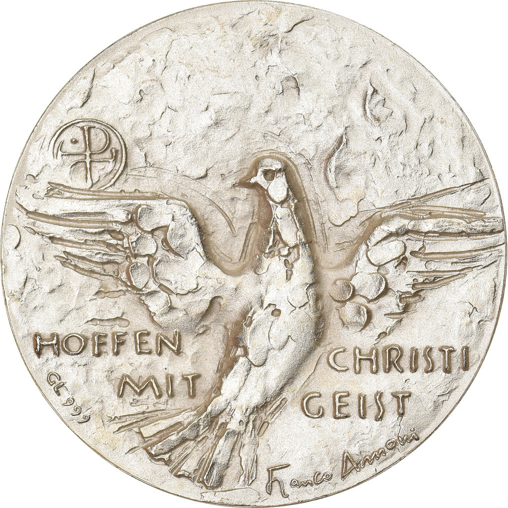 Switzerland, Medal, Jean-Paul II en Suisse, Religions & beliefs, 1984, MS(63)