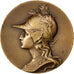 France, Medal, French Third Republic, Politics, Society, War, AU(55-58), Bronze