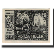 Banconote, Austria, Meggenhofen, 80 Heller, texte 1, 1920, 1920-12-31, FDS