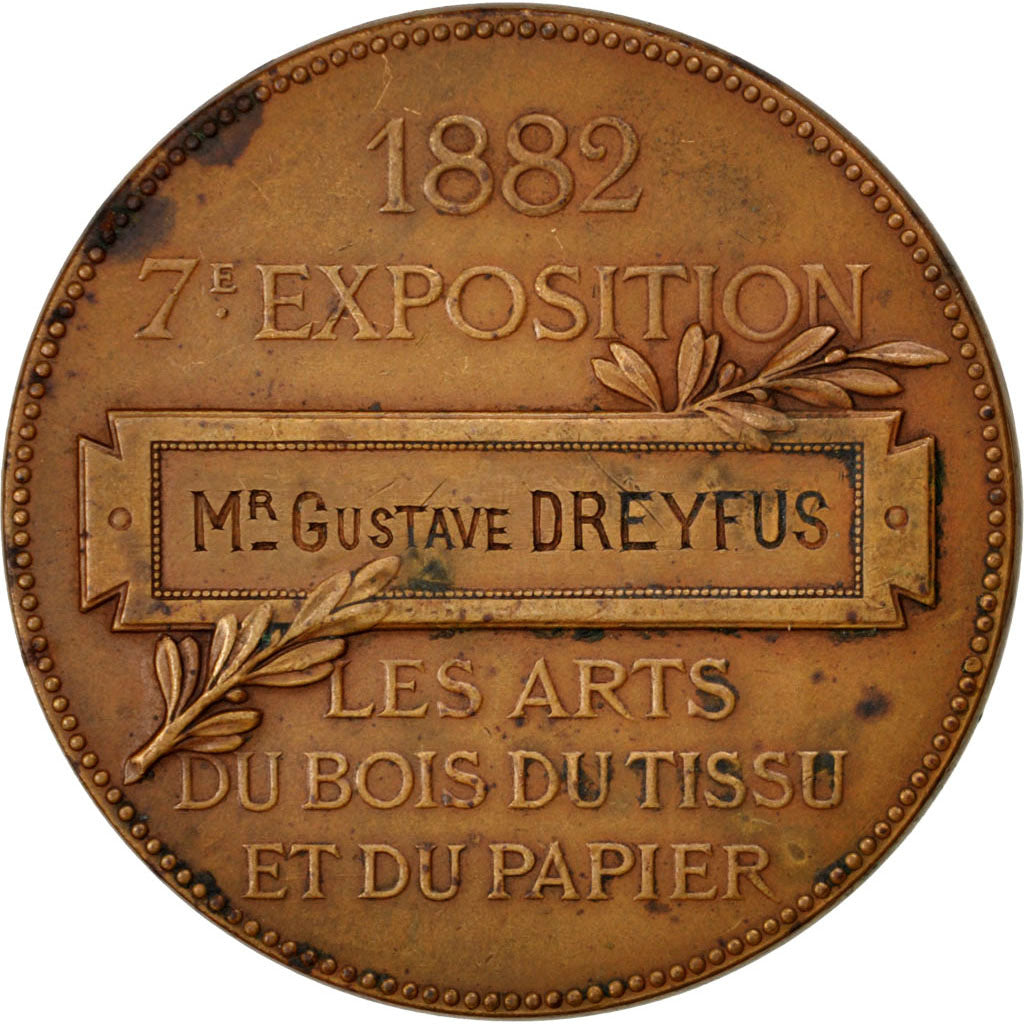 Francia, Medal, French Third Republic, Arts & Culture, MBC+, Bronce