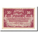 Billet, Autriche, Lambach, 50 Heller, valeur faciale, 1920, 1920-12-31, SPL