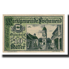 Banconote, Austria, Fischamend, 10 Heller, avion, 1920, 1920-06-25, SPL-
