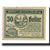 Billet, Autriche, Lohnsburg O.Ö. Gemeinde, 50 Heller, paysage 2, 1920