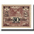 Billet, Autriche, Oberschlierbach O.Ö. Gemeinde, 50 Heller, paysage, 1920