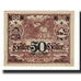 Geldschein, Österreich, Oberschlierbach O.Ö. Gemeinde, 50 Heller, paysage