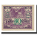 Billet, Autriche, Oberschlierbach O.Ö. Gemeinde, 50 Heller, paysage 2, 1920