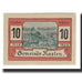 Biljet, Oostenrijk, Kasten, 10 Heller, Texte, 1920, 1920-09-30, SUP, Mehl:FS 428