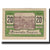 Billete, Austria, Kasten, 20 Heller, texte 1, 1920, 1920-09-30, EBC, Mehl:FS 428