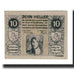 Billet, Autriche, Loosdorf, 10 Heller, Texte, 1920, 1920-12-31, NEUF, Mehl:FS