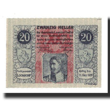 Banknote, Austria, Loosdorf, 20 Heller, Texte 2, 1920, 1920-12-31, UNC(65-70)