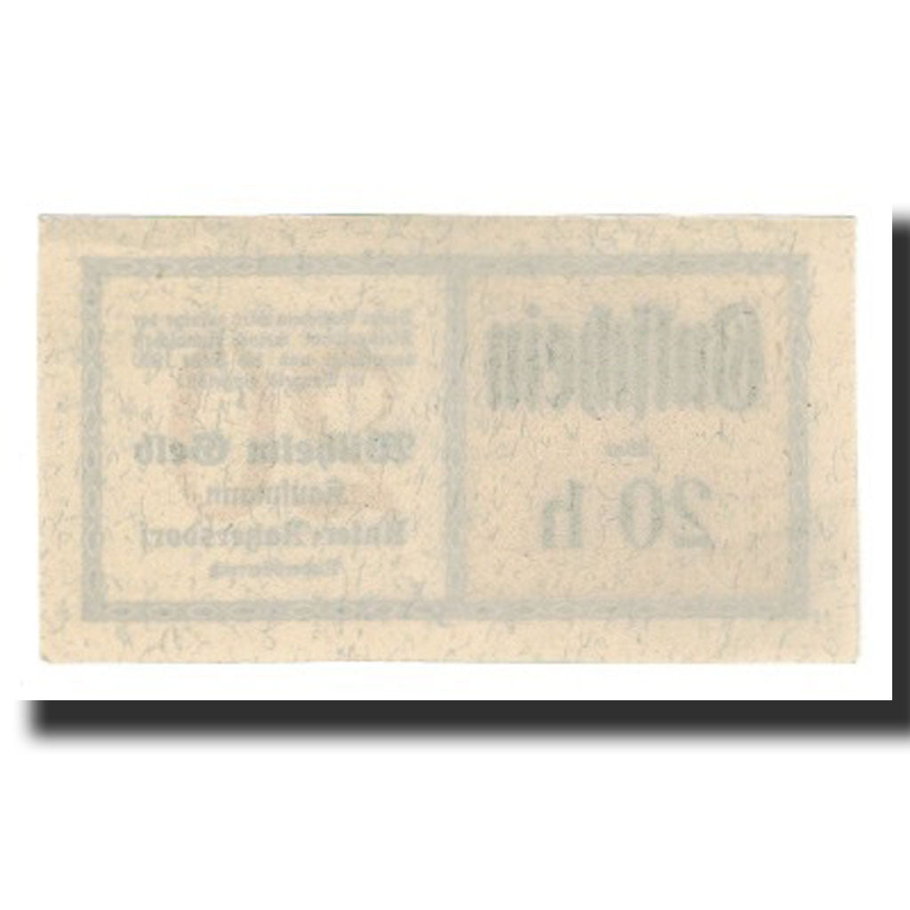 Banconote, Austria, Unter-Ratzersdorf N.Ö. Prv. Wilhem Gelb Kaufmann, 20
