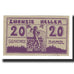 Banknote, Austria, Sandl O.Ö. Gemeinde, 20 Heller, texte 1, 1920, 1920-09-30