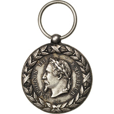 FRANCE, Politics, Society, War, Second French Empire, Medal, AU(50-53), Silver,.