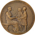 France, Medal, French Third Republic, Arts & Culture, Roty, AU(55-58), Bronze