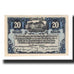 Biljet, Oostenrijk, Lambach, 20 Heller, texte 1, 1920, 1920-12-31, NIEUW