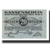 Banknote, Austria, Wien N.Ö. Stadtgemeinde, 20 Heller, texte 1, 1921
