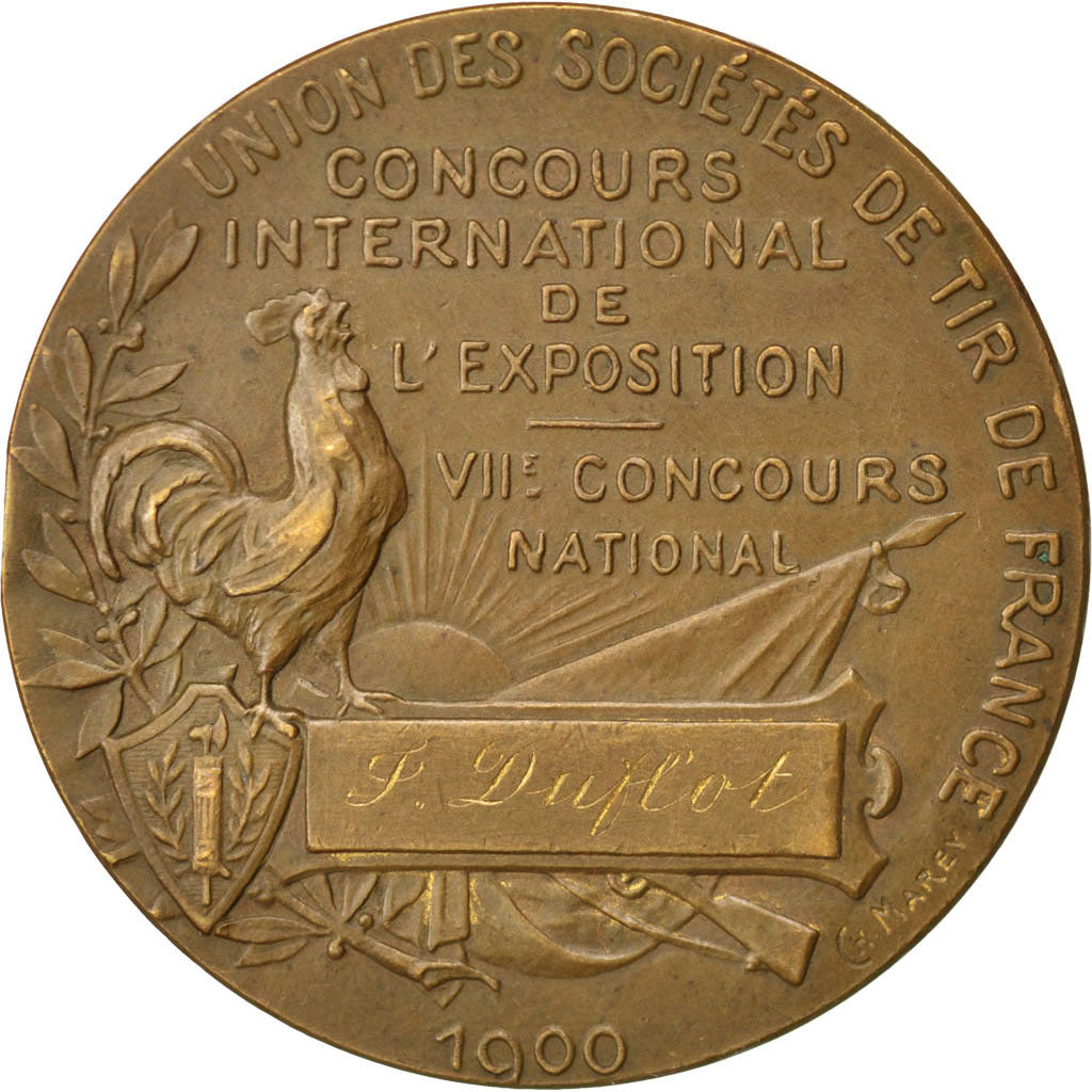 Union des Sociétés de Tir de France, Médaille