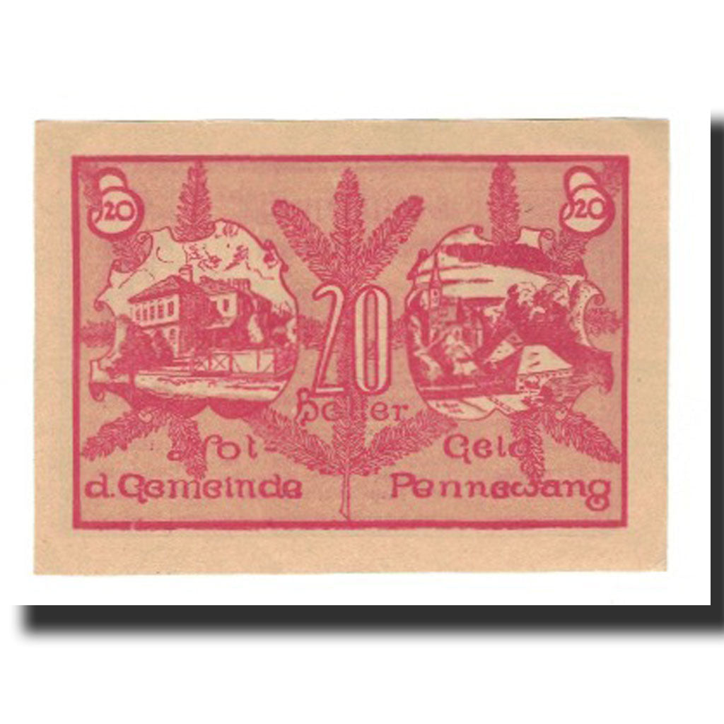 Banknote, Austria, Pennewang, 20 Heller, batiment 2, 1920, 1920-12-31