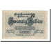 Banconote, Austria, Tiroler Landeskasse, 20 Heller, Blason 1, 1919, 1919-09-01