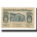 Banknote, Austria, Hadersdorf-Weidlingau N.Ö. Gemeinde, 10 Heller, Monument