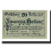 Billet, Autriche, Mauthausen, 20 Heller, paysage 1, NEUF, Mehl:FS 601I