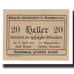 Banknote, Austria, Würnsdorf, 20 Heller, N.D, 1920, 1920-12-31, AU(55-58)