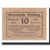Billet, Autriche, Mining O.Ö. Gemeinde, 10 Heller, paysage, 1920, 1920-12-31
