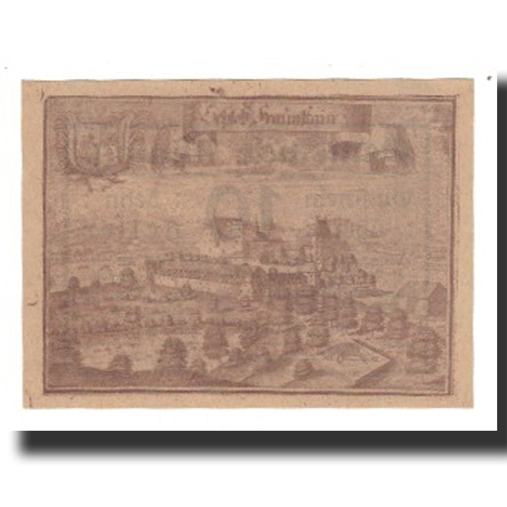 Biljet, Oostenrijk, Mining O.Ö. Gemeinde, 10 Heller, paysage, 1920, 1920-12-31