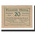 Banknote, Austria, Mining O.Ö. Gemeinde, 20 Heller, paysage 1, 1920