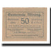 Banknote, Austria, Mining O.Ö. Gemeinde, 50 Heller, paysage 2, 1920