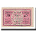 Banknote, Austria, Salzburg, 10 Heller, Batiment, 1920, AU(55-58), Mehl:FS 862I