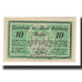 Banknot, Austria, Salzburg, 10 Heller, batiment 1, 1920, AU(55-58), Mehl:FS 862I