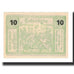 Billet, Autriche, Traisen, 10 Heller, paysage 1, SUP, Mehl:FS 1076II