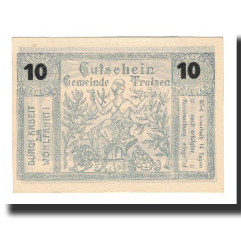Banknote, Austria, Traisen, 10 Heller, paysage 2, AU(55-58), Mehl:FS 1076II