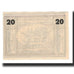 Banknote, Austria, Traisen, 20 Heller, Batiment, AU(55-58), Mehl:FS 1076II