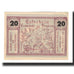 Banknote, Austria, Traisen, 20 Heller, batiment 2, AU(55-58), Mehl:FS 1076II