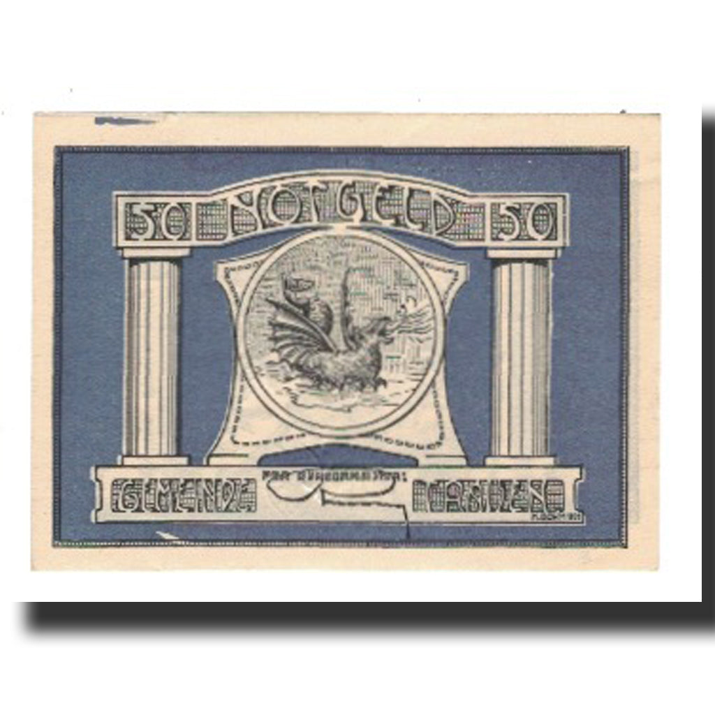 Banconote, Austria, Traisen, 50 Heller, dragon, SPL-, Mehl:FS 1076II