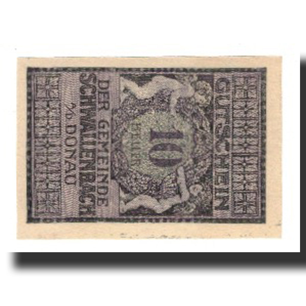Banknote, Austria, Schwallenbach An Der Donau, 10 Heller, Texte, AU(55-58)