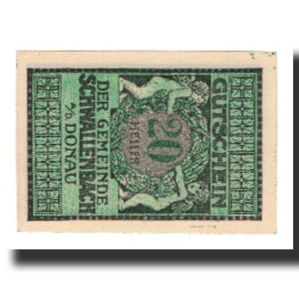 Billet, Autriche, Schwallenbach An Der Donau, 20 Heller, texte 1, SUP, Mehl:FS