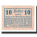 Banknote, Austria, Kirchheim, 10 Heller, Texte, 1920, 1920-08-01, AU(55-58)