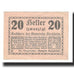 Banknote, Austria, Kirchheim, 20 Heller, texte 1, 1920, 1920-08-01, AU(55-58)