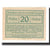 Banknote, Austria, Lengau, 20 Heller, paysage 1, 1920, 1920-03-13, AU(55-58)