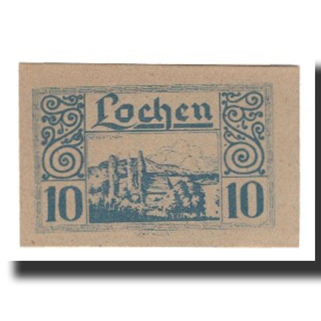 Banconote, Austria, Lochen, 10 Heller, valeur faciale, 1920, 1920-12-31, SPL-