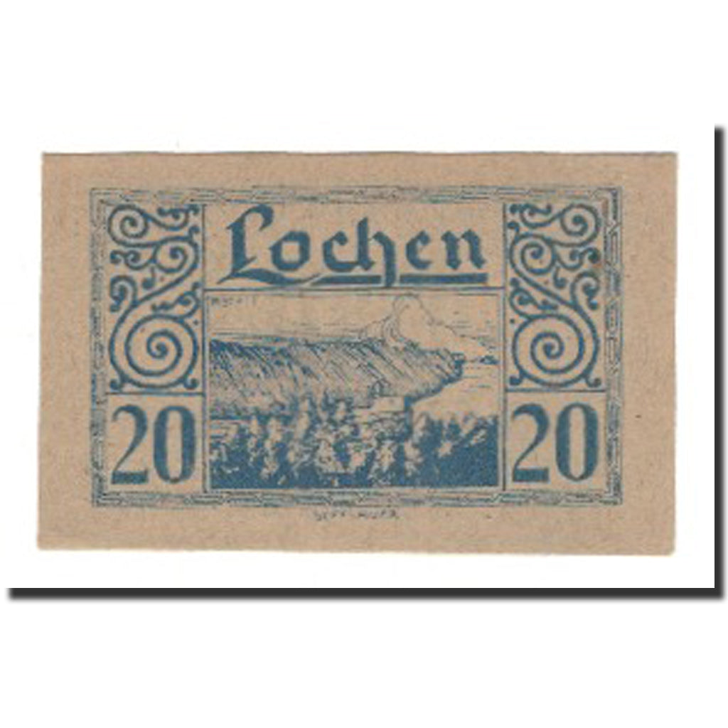 Billet, Autriche, Lochen, 20 Heller, valeur faciale 1, 1920, 1920-12-31, SUP