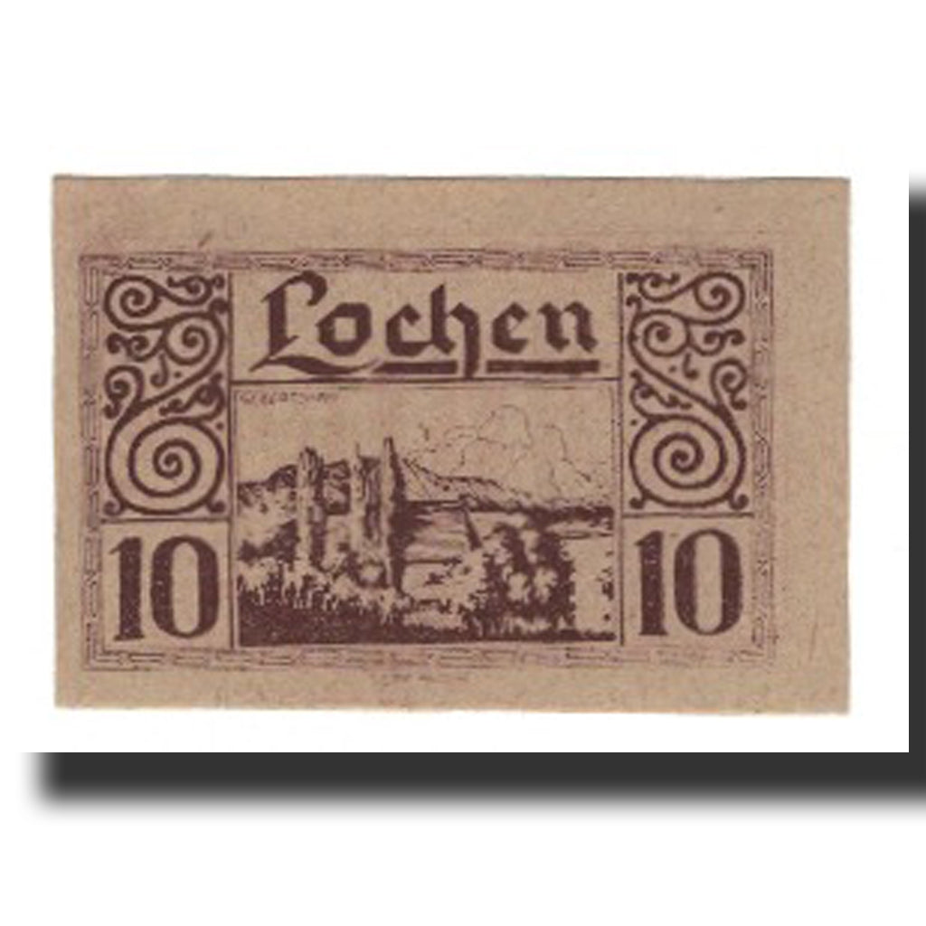 Banknote, Austria, Lochen, 10 Heller, Valeur faciale 3, 1920, 1920-12-31