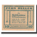Billete, Austria, Offenhausen O.Ö. Prv. Marktkommune, 10 Heller, paysan, 1921