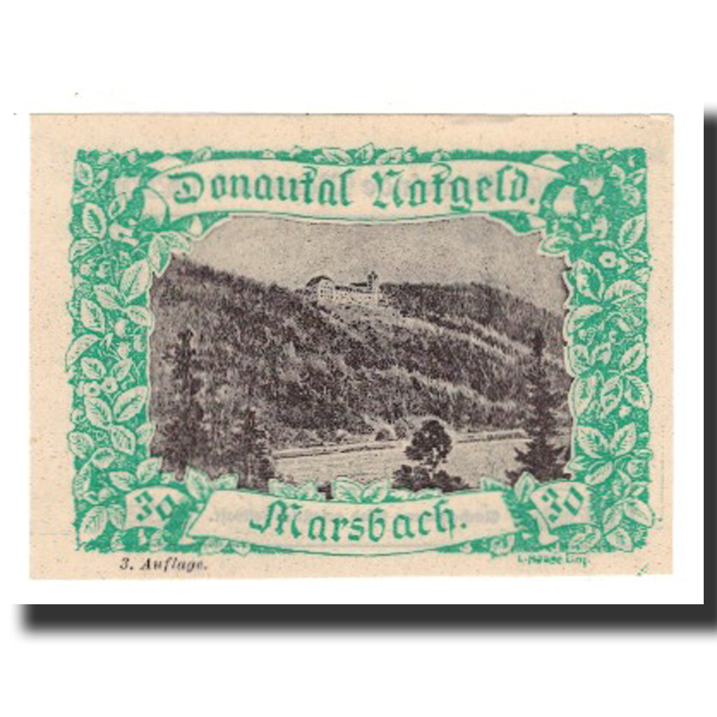 Banknot, Austria, Donautalnotgeld O.Ö. der Gemeinden, 30 Heller, Texte