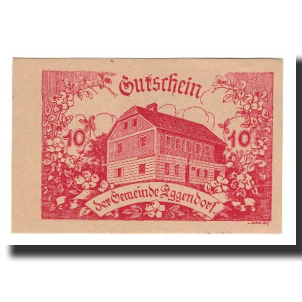 Banconote, Austria, Eggendorf, 10 Heller, Texte 3, 1920, 1920-12-31, SPL-