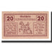 Banconote, Austria, Obernberg Am Inn, 20 Heller, cavalier 1, 1920, 1920-09-01